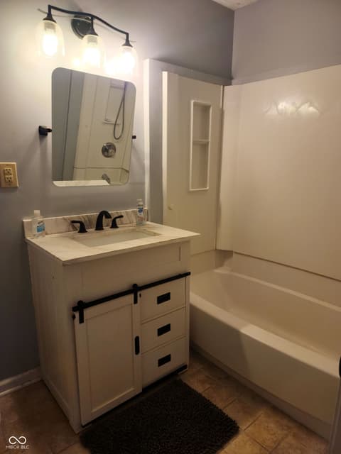 Bathroom at 40 W Main Street, Monrovia, IN