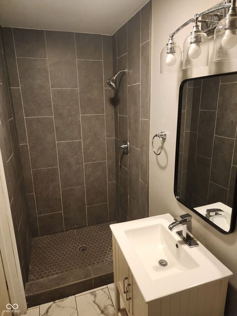 Bathroom at 40 W Main Street, Monrovia, IN