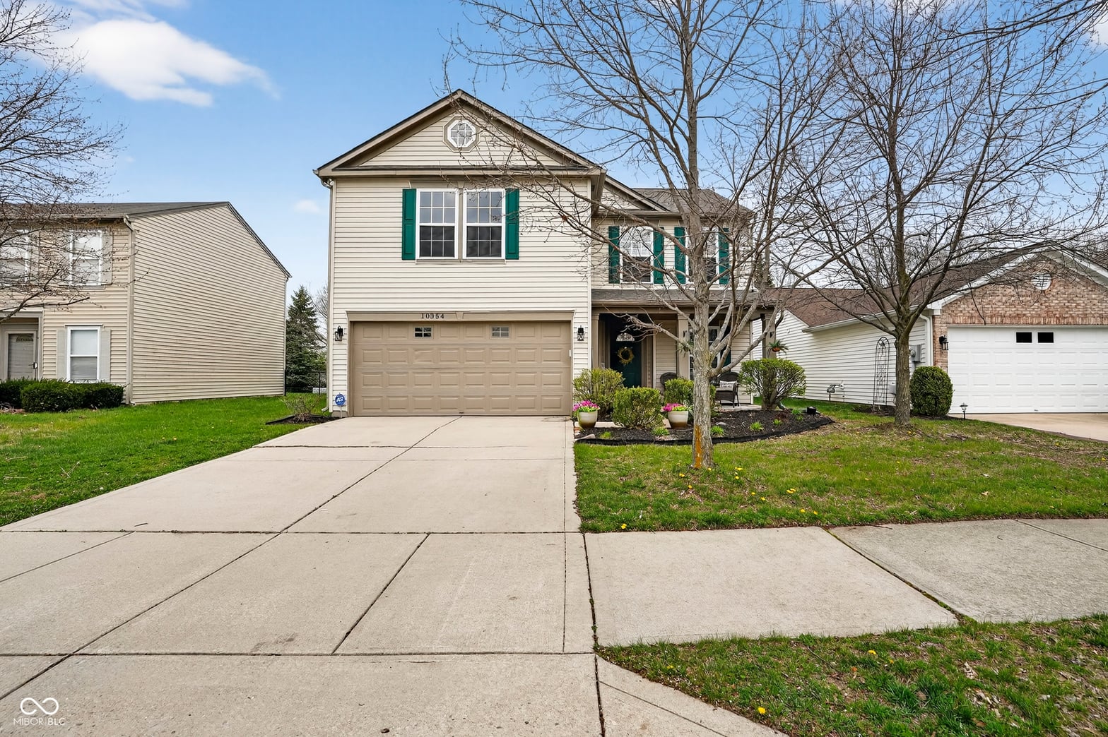 Front exterior at 10354 Cumberland Pointe Boulevard, Noblesville, IN