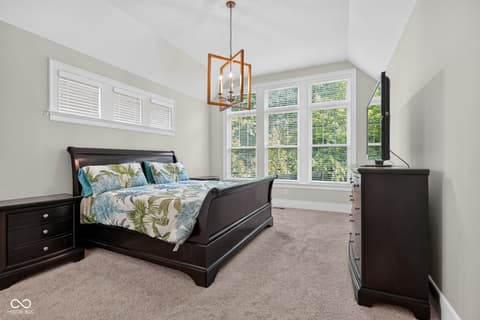Bedroom at 11640 Walton Crescent, Zionsville, IN