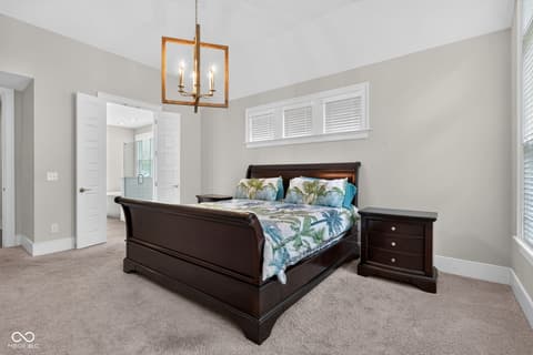 Bedroom at 11640 Walton Crescent, Zionsville, IN