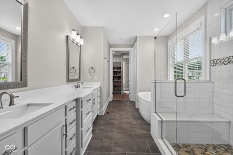 Bathroom at 11640 Walton Crescent, Zionsville, IN