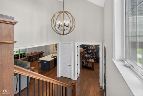 Foyer at 11640 Walton Crescent, Zionsville, IN