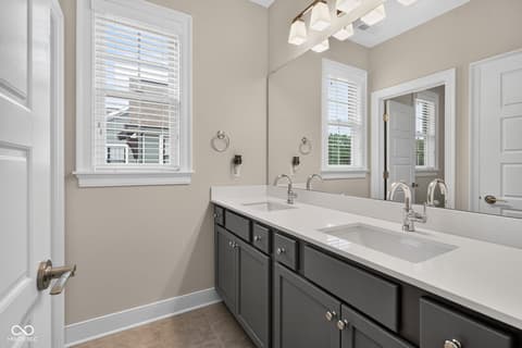 Bathroom at 11640 Walton Crescent, Zionsville, IN