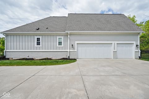 Side exterior at 11640 Walton Crescent, Zionsville, IN