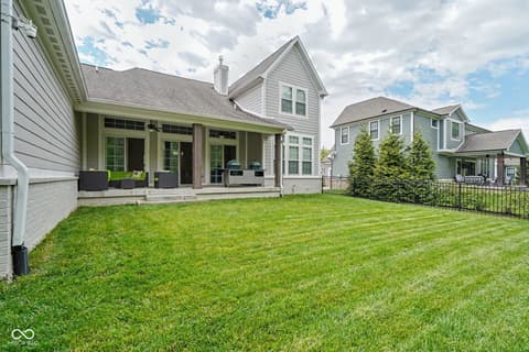 Backyard at 11640 Walton Crescent, Zionsville, IN