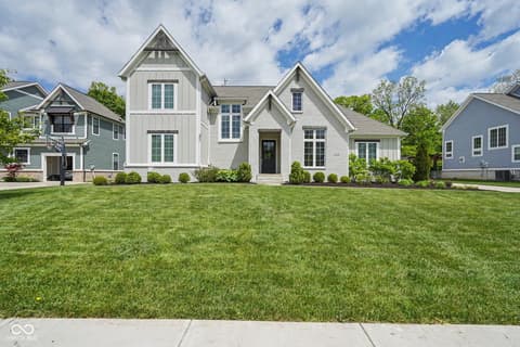 Front exterior at 11640 Walton Crescent, Zionsville, IN
