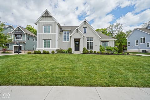 Front exterior at 11640 Walton Crescent, Zionsville, IN