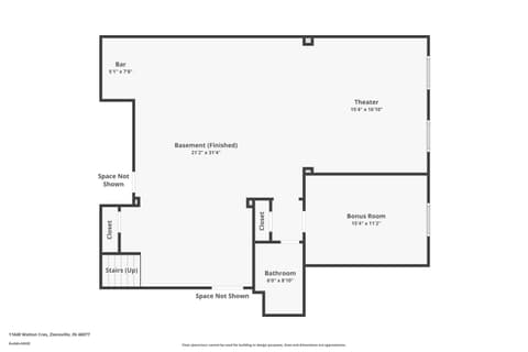 Floor Plan — 11640 Walton Crescent, Zionsville, IN