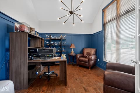 Home office at 11640 Walton Crescent, Zionsville, IN