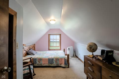 Bedroom at 401 E Pearl Street, Waldron, IN