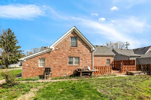 Backyard at 401 E Pearl Street, Waldron, IN
