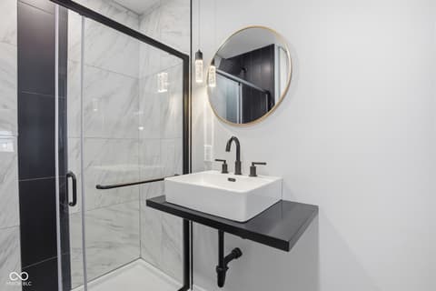 Bathroom at 3501 W 16th Street, Indianapolis, IN