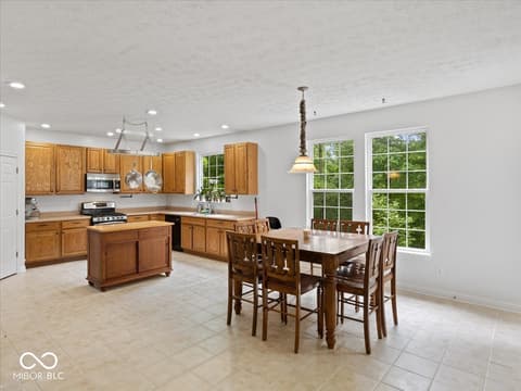 Kitchen at 6792 Erika Lane, Nashville, IN