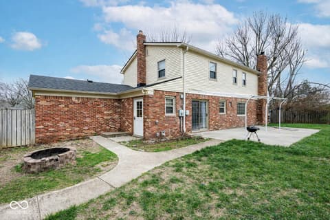 Backyard at 420 Ashford Court, Indianapolis, IN