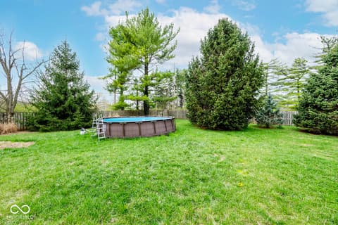 Yard at 420 Ashford Court, Indianapolis, IN