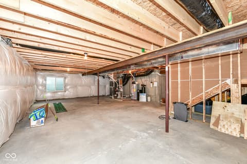 Basement at 2642 Krasner Drive, Brownsburg, IN