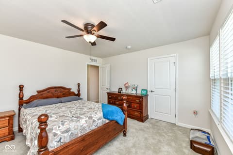 Bedroom at 2642 Krasner Drive, Brownsburg, IN
