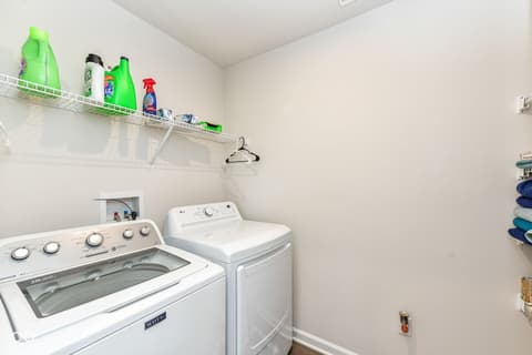 Laundry room at 2642 Krasner Drive, Brownsburg, IN