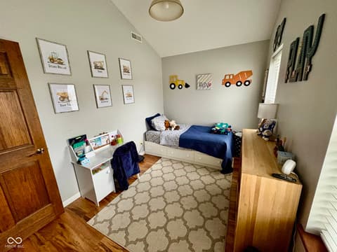 Bedroom at 609 N Maple Street, Veedersburg, IN