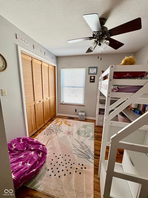 Bedroom at 609 N Maple Street, Veedersburg, IN
