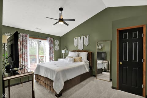 Primary bedroom at 6723 Sundown Drive S, Indianapolis, IN