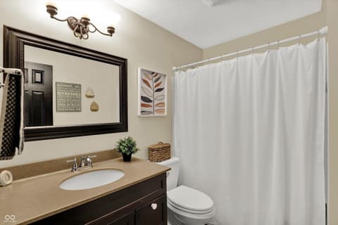 Bathroom at 6723 Sundown Drive S, Indianapolis, IN