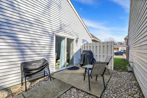 Outdoor living area at 6723 Sundown Drive S, Indianapolis, IN