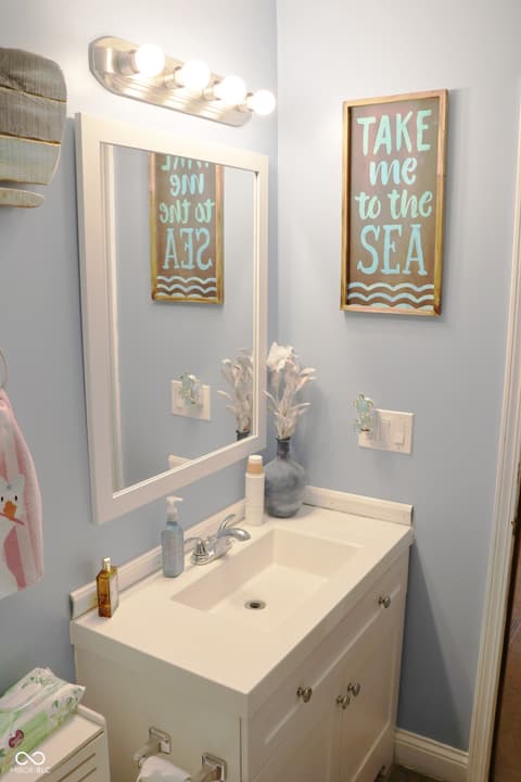 Bathroom at 225 Spurgeon Drive, Seymour, IN