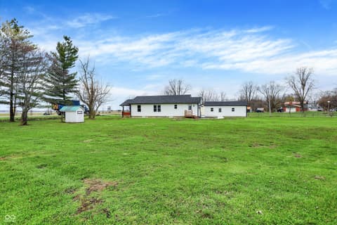 Backyard at 2836 N Michigan Road, Shelbyville, IN