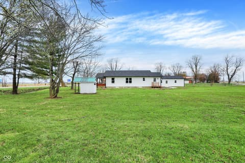 Backyard at 2836 N Michigan Road, Shelbyville, IN