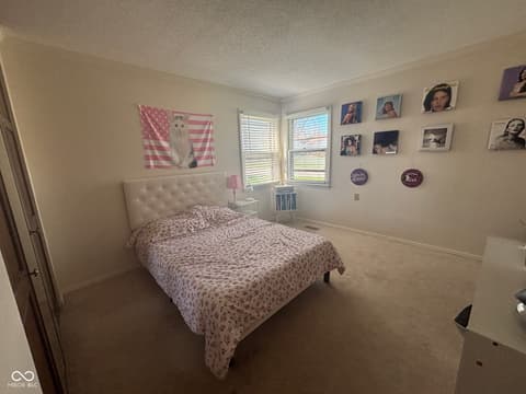 Bedroom at 408 S Harvey Road, Muncie, IN