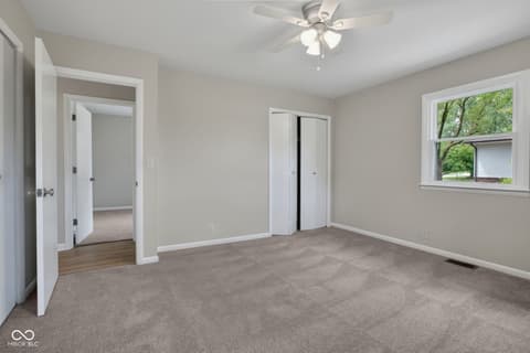 Bedroom at 3282 E 150 S, Franklin, IN