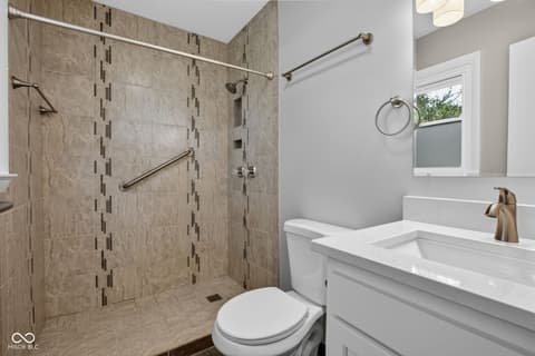 Bathroom at 3282 E 150 S, Franklin, IN
