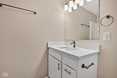 Bathroom at 3282 E 150 S, Franklin, IN