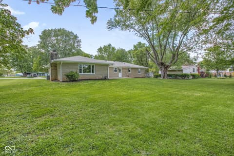 Backyard at 3282 E 150 S, Franklin, IN