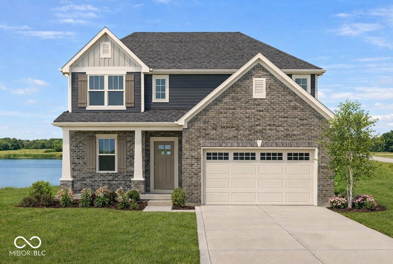 Front exterior at 2066 Gosling Court, Franklin, IN