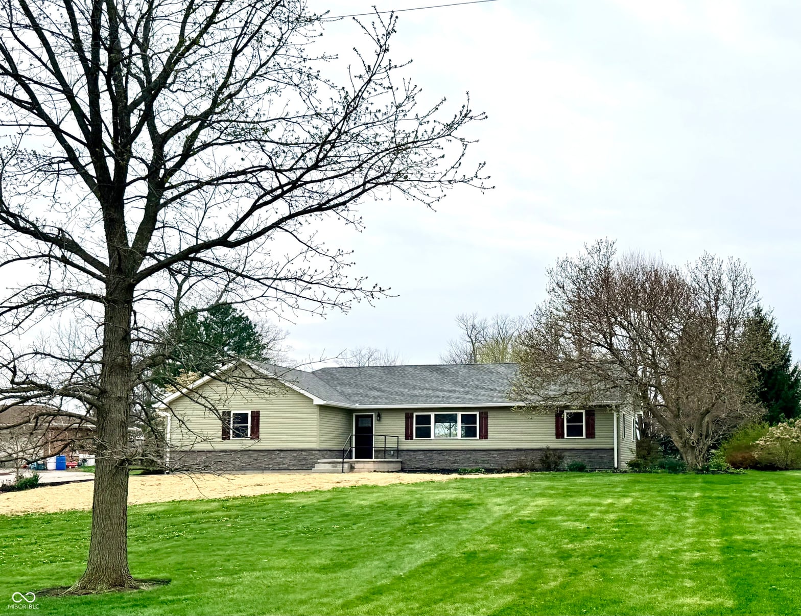 Front exterior at 3405 N 100 W, Crawfordsville, IN