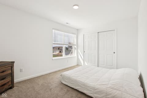 Bedroom at 10210 Carya Court, Indianapolis, IN