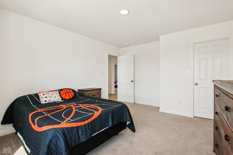 Bedroom at 10210 Carya Court, Indianapolis, IN