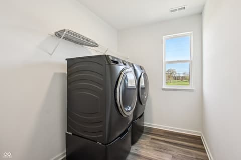 Laundry room at 10210 Carya Court, Indianapolis, IN