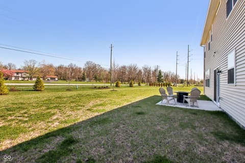 Yard at 10210 Carya Court, Indianapolis, IN