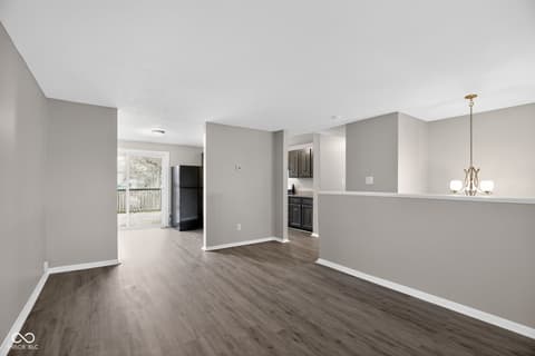 Living room at 11303 McDowell Drive, Indianapolis, IN