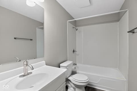 Bathroom at 11303 McDowell Drive, Indianapolis, IN