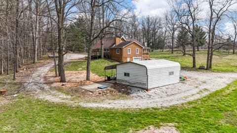 Yard at 2409 E County Rd 700 S, Cloverdale, IN