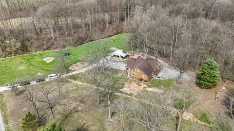 Aerial view at 2409 E County Rd 700 S, Cloverdale, IN
