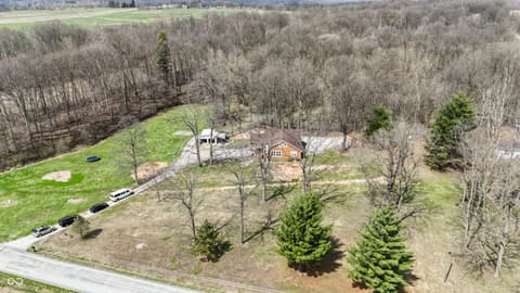 Aerial view at 2409 E County Rd 700 S, Cloverdale, IN
