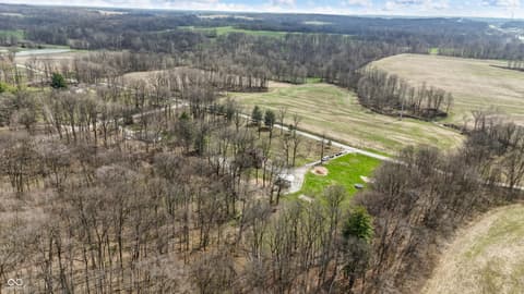 Aerial view at 2409 E County Rd 700 S, Cloverdale, IN