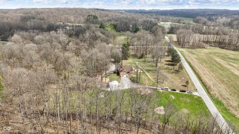 Aerial view at 2409 E County Rd 700 S, Cloverdale, IN