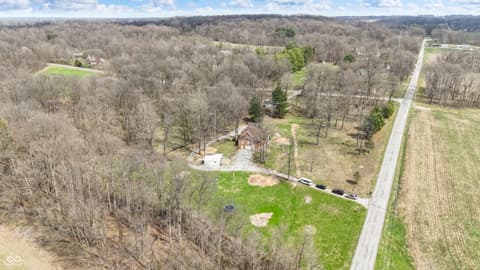Aerial view at 2409 E County Rd 700 S, Cloverdale, IN